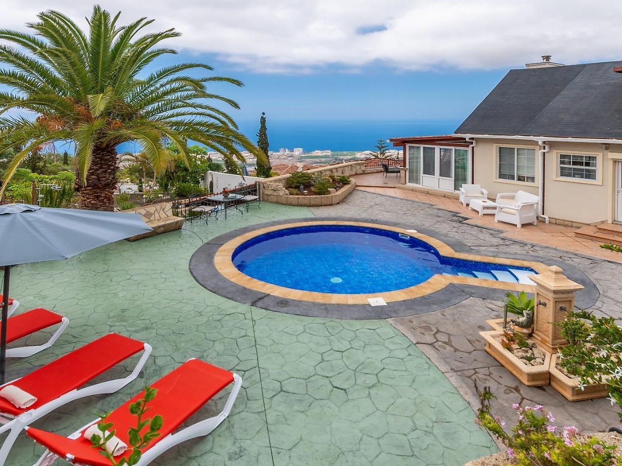 Villa Carlitos Vistas Al Mar Y A La Montana Costa Adeje  Zewnętrze zdjęcie