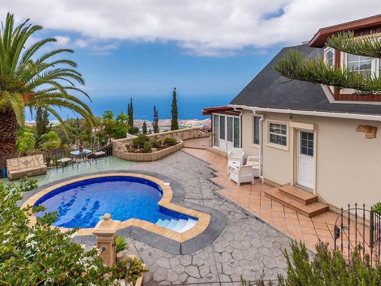 Villa Carlitos Vistas Al Mar Y A La Montana Costa Adeje  Zewnętrze zdjęcie